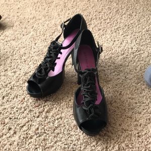 Black Madden Girl heels